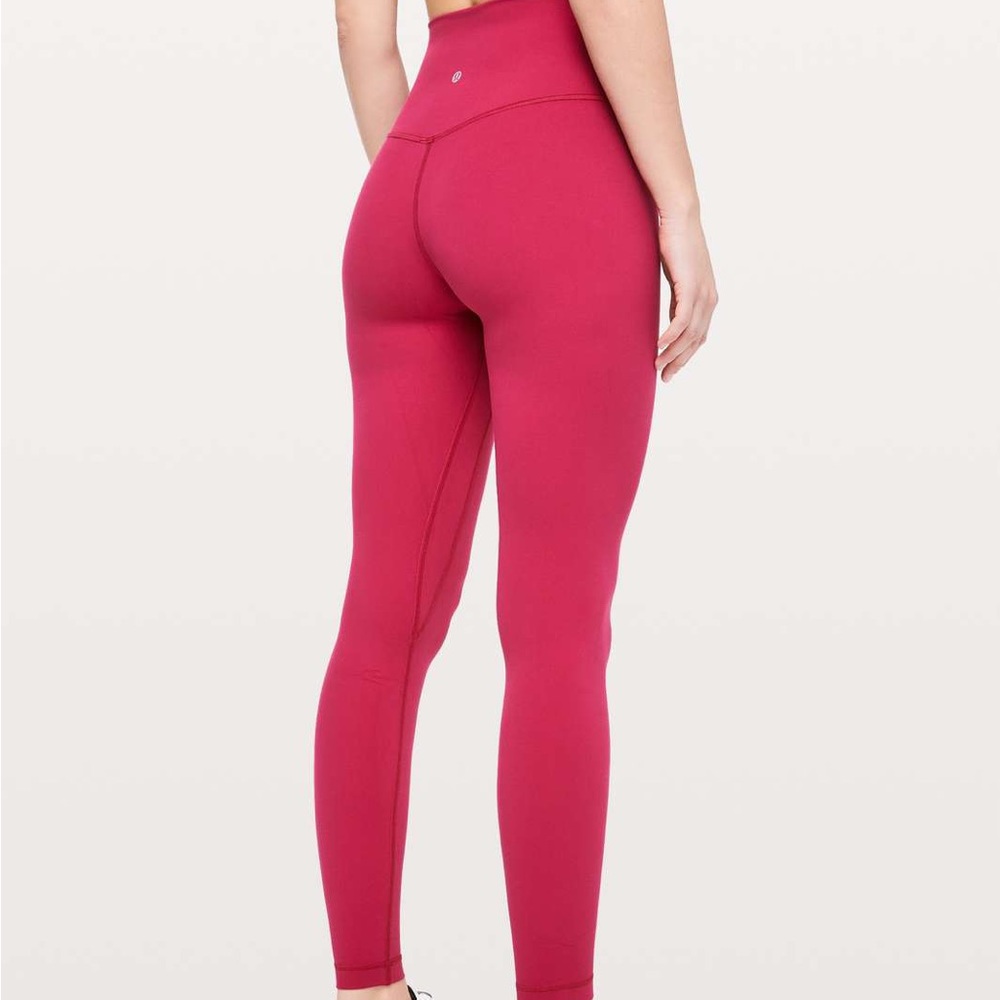 Lululemon Ruby Red Align Pant 28”